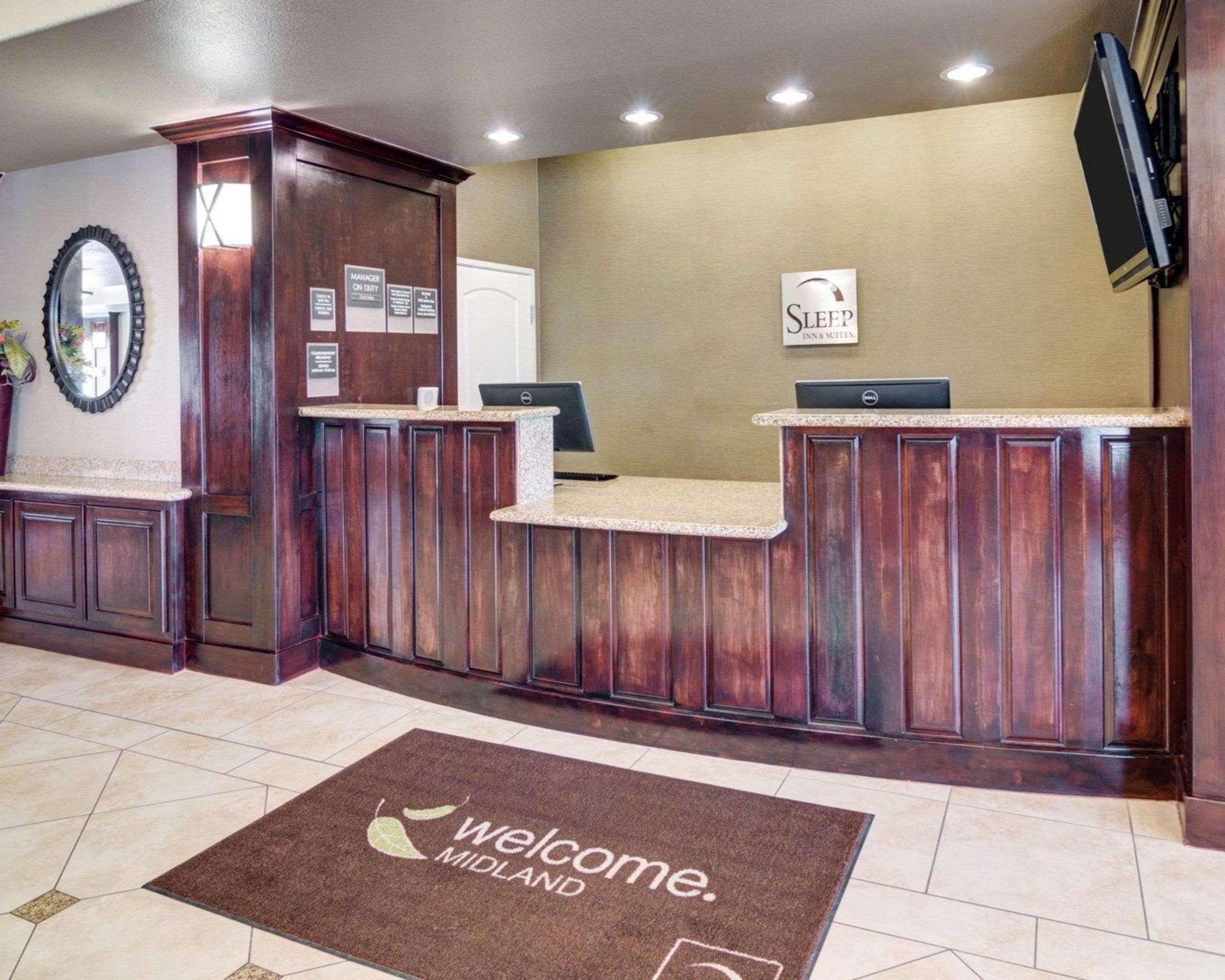 Sleep Inn & Suites Midland West Buitenkant foto